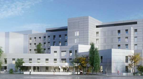 Sacyr amplia el bloque quirúrgico y el instituto oncológico del Hospital Gregorio Marañon (Madrid)
