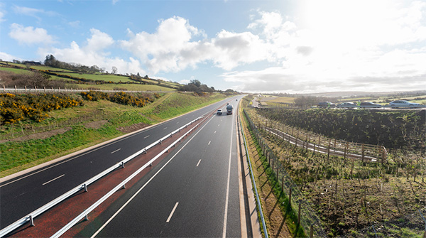 A6 highway in Northern Ireland is now open to traffic