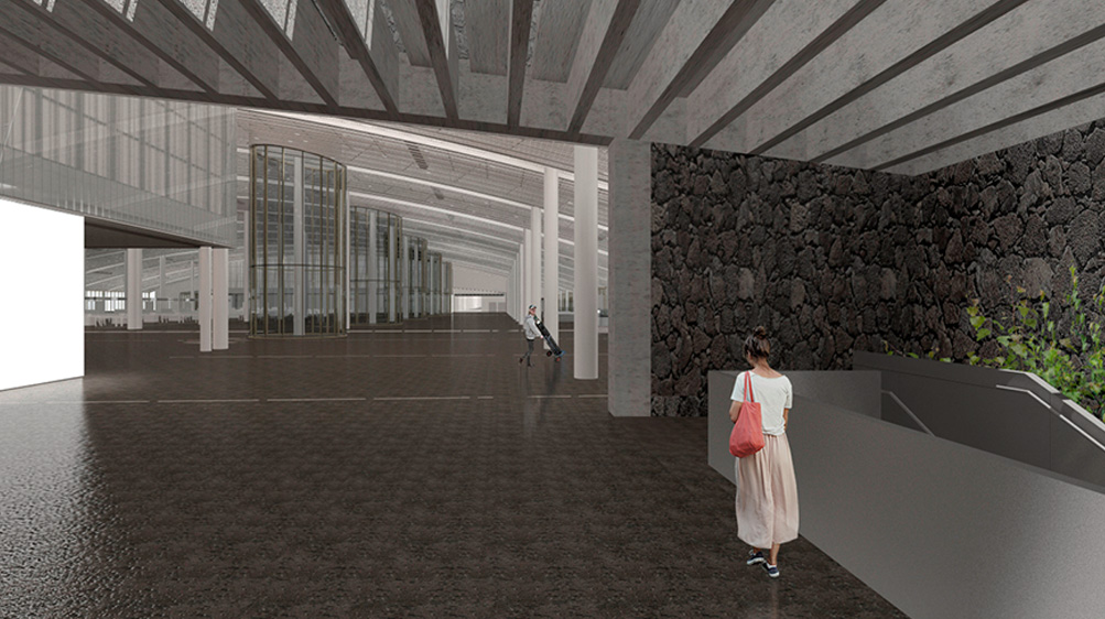 Sacyr construirá el edificio que unirá las terminales 1 y 2 del aeropuerto de Tenerife sur por 44 millones de euros